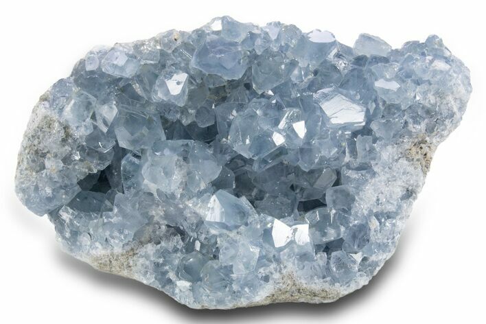 Sparkling Celestine (Celestite) Crystal Cluster - Madagascar #300108